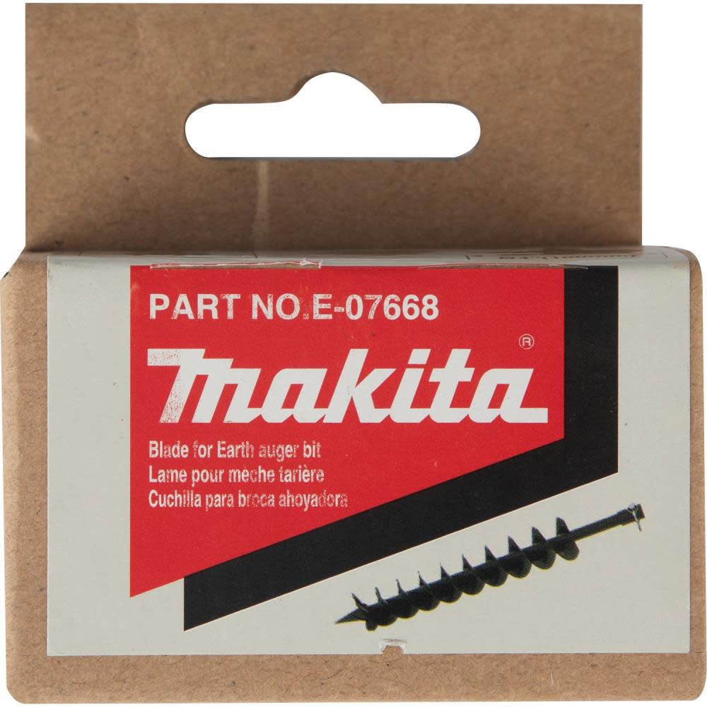 Makita Earth Auger Drill Bit Blade Set 4″ - Ascmtools