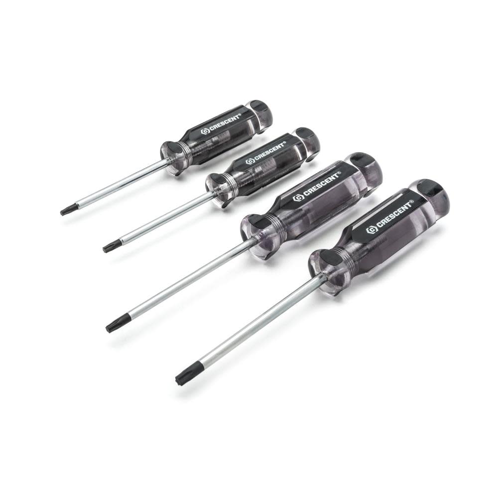 Crescent 4 pc. TORX Acetate Screwdriver Set - Ascmtools