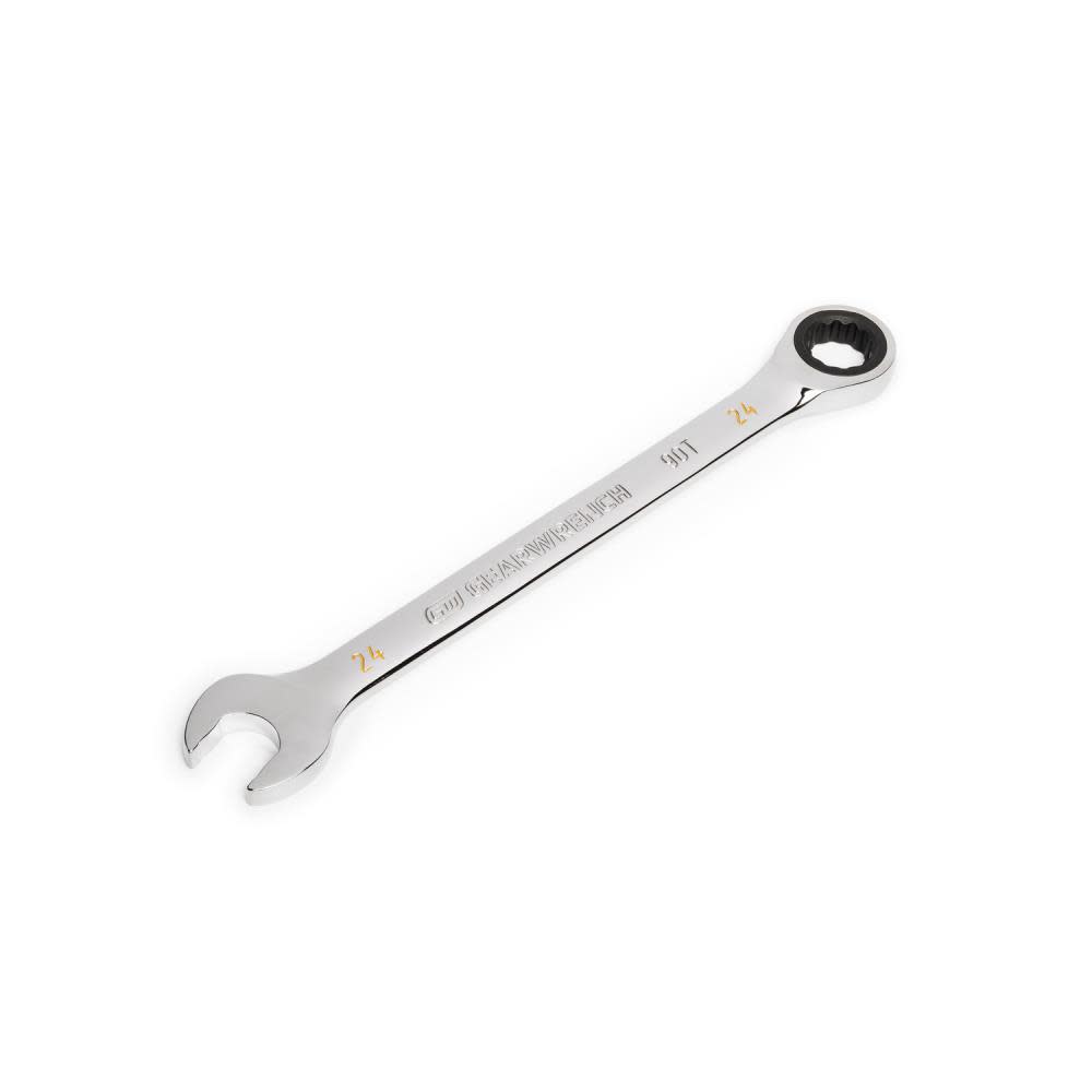 GEARWRENCH 24mm 90T 12 Point Ratcheting Combination Wrench - Ascmtools