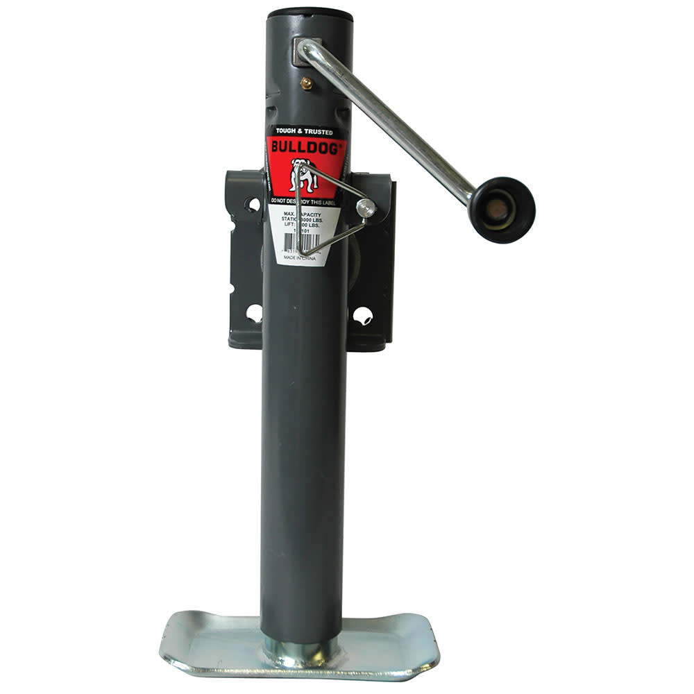 Reese Bulldog 10″ SWS 151 DS 2000 lbs Side Wind Round Trailer Jack - Ascmtools