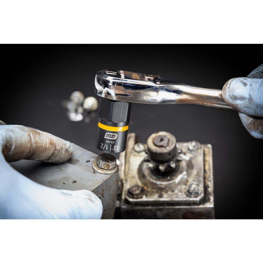 GEARWRENCH 3/8 Drive Bolt biter Impact Extraction Socket 13- mm [1/2″] - Ascmtools