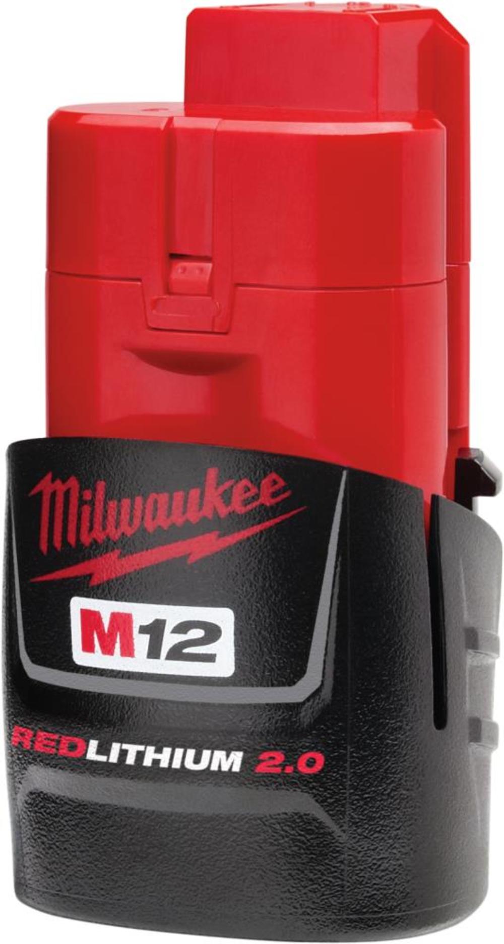 Milwaukee M12 REDLITHIUM XC 6Ah Extended Capacity and 2Ah Compact Battery 2pk Bundle - Ascmtools
