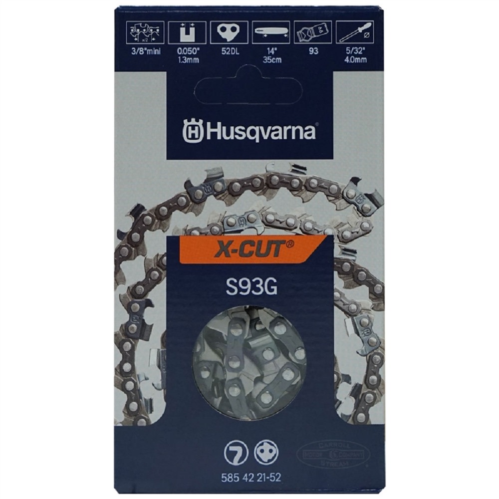 Husqvarna 14″ X-Cut S93G Chainsaw Chain Loop - Ascmtools