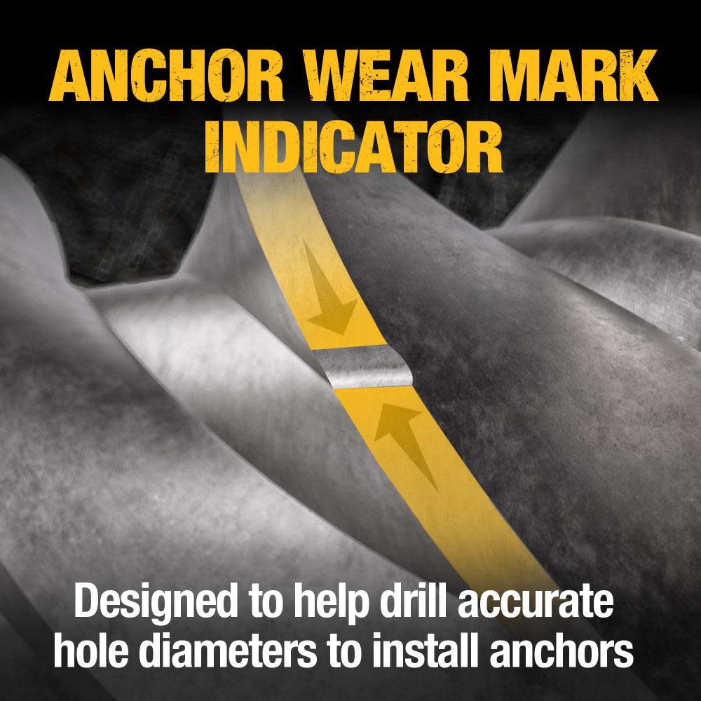 DEWALT ELITE SERIES SDS MAX Masonry Drill Bits 3/4″ X 13″ X 13-1/2″ - Ascmtools