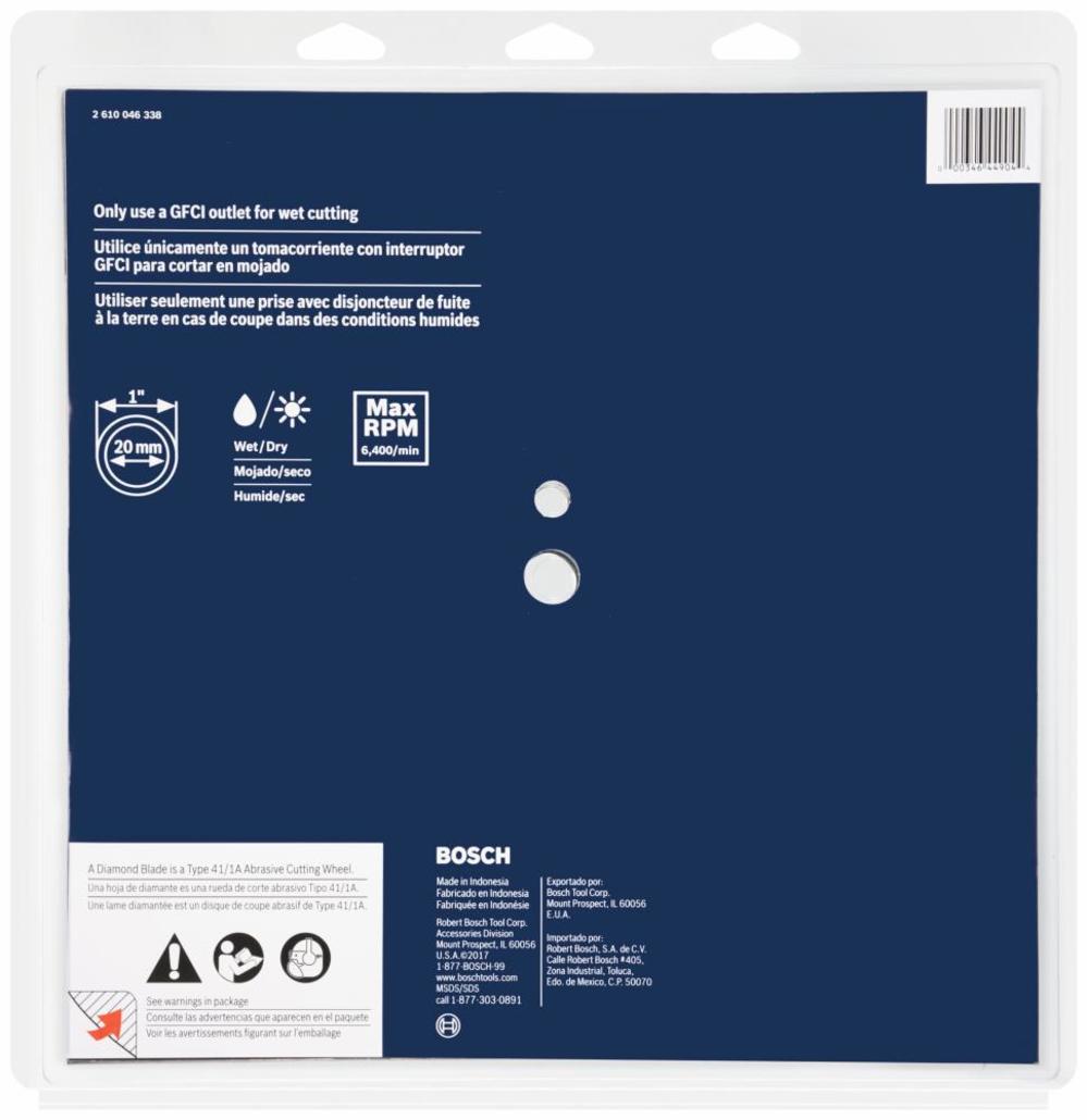 Bosch 12″ Standard Segmented Rim Diamond Blade for Soft Materials - Ascmtools