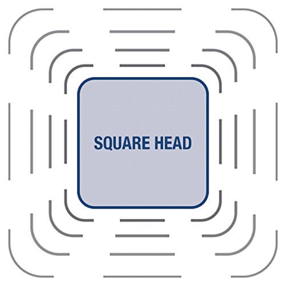 Wyco 1 In. Square Head for Concrete Vibrator - Ascmtools