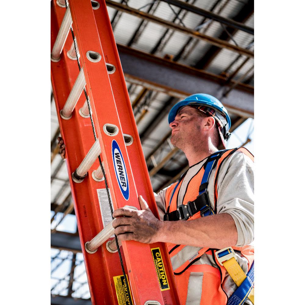 Werner 40 Ft. Type IA Fiberglass Extension Ladder - Ascmtools