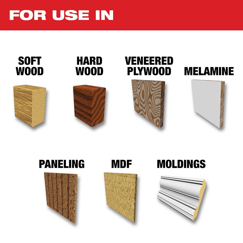 Milwaukee 12 in. 100T Ultra Fine Finish Circular Saw Blade - Ascmtools