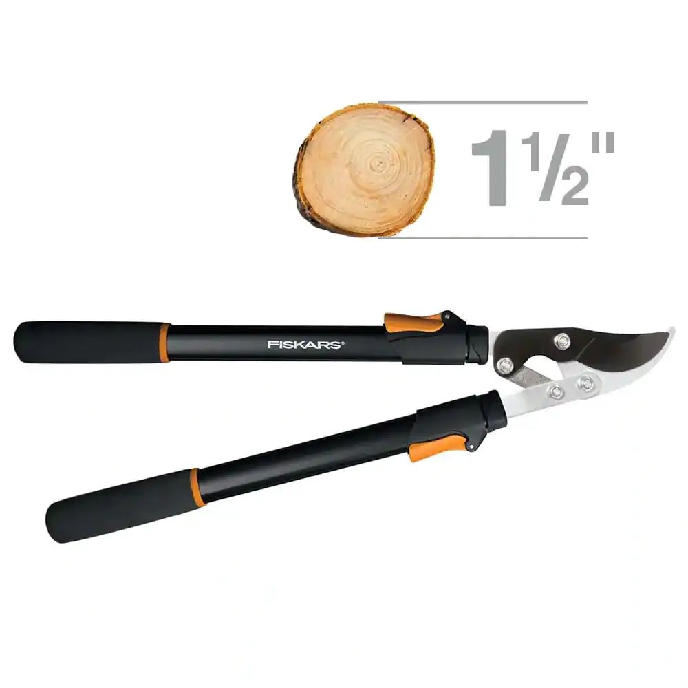 Fiskars Power Level Extendable Bypass Lopper with Softgrip Handle - Ascmtools