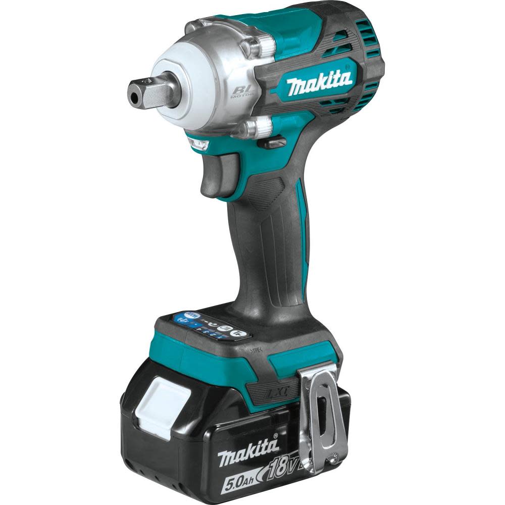 Makita 18V LXT 1/2″ Sq Drive Impact Wrench Kit with Detent Anvil - Ascmtools
