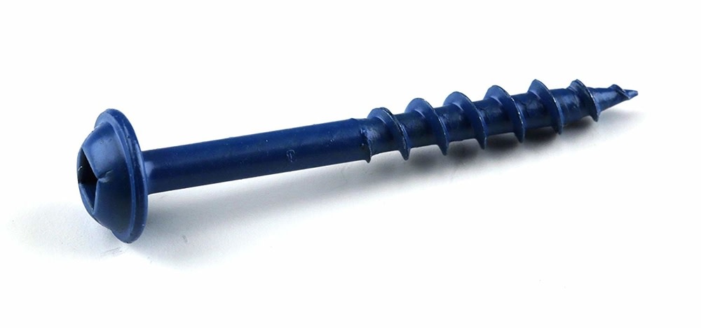 Kreg 1-1/2″ #8 CRS WH Blue-Kote Pocket Screw – 100ct - Ascmtools