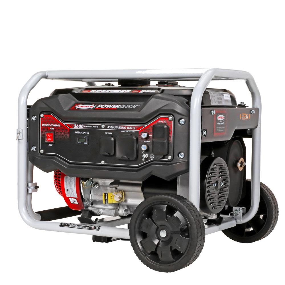 Simpson PowerShot Generator Portable 3600with 4500W - Ascmtools