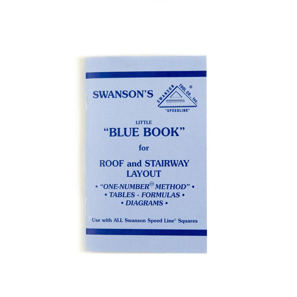 Tool Speed Square with Black Markings Blue Book - Ascmtools