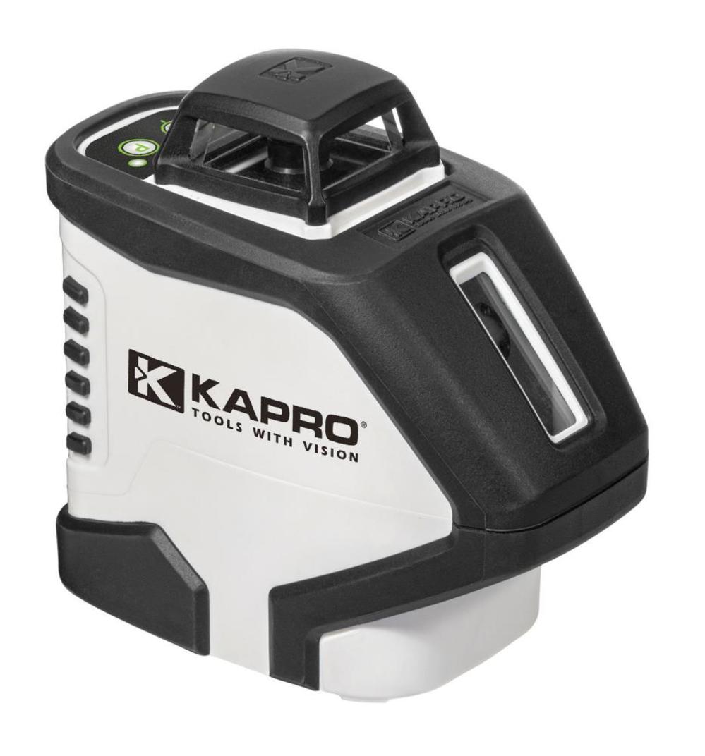Kapro Pro Laser Green 3 Beam Cross Line 360 Laser - Ascmtools