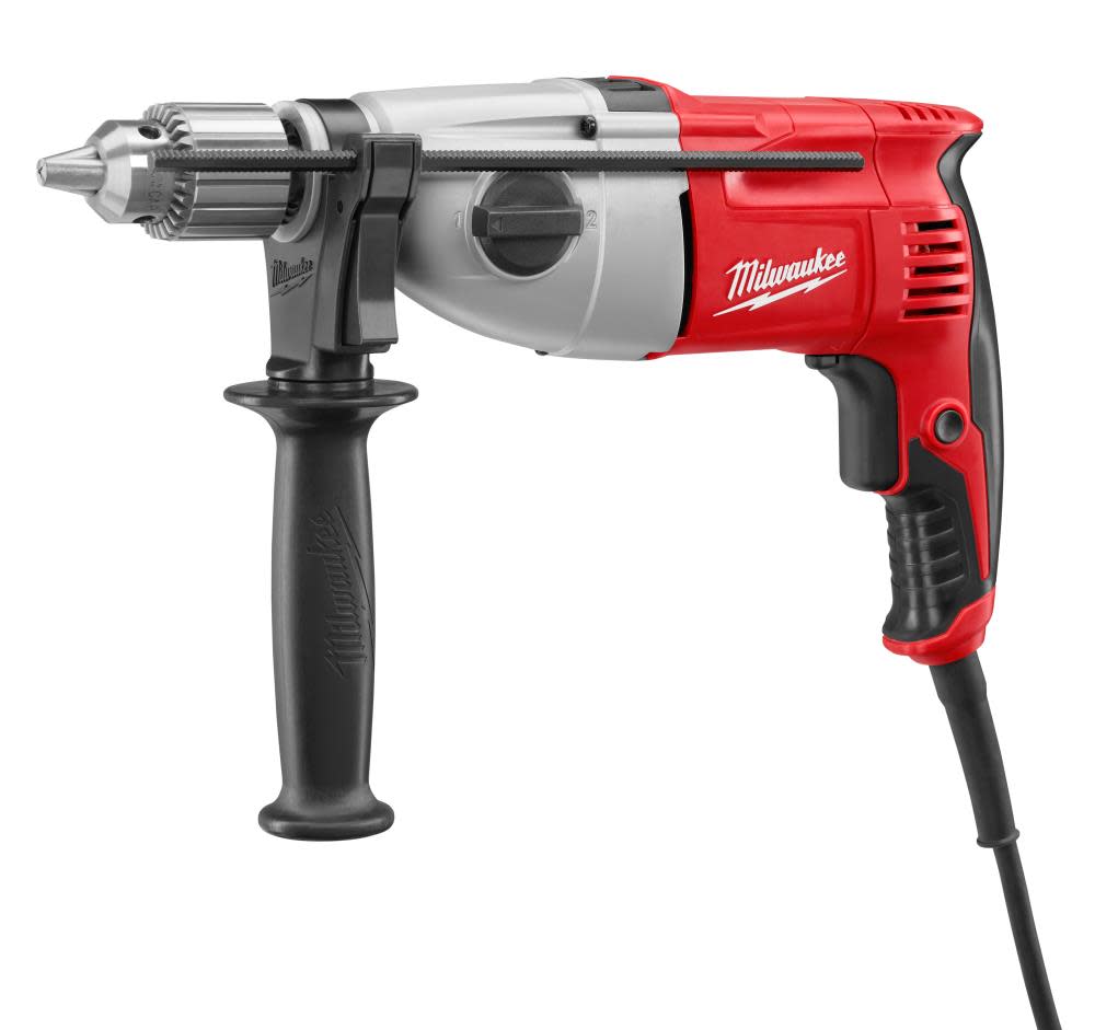 Milwaukee 1/2 In. Pistol Grip Dual Torque Hammer Drill with Case - Ascmtools
