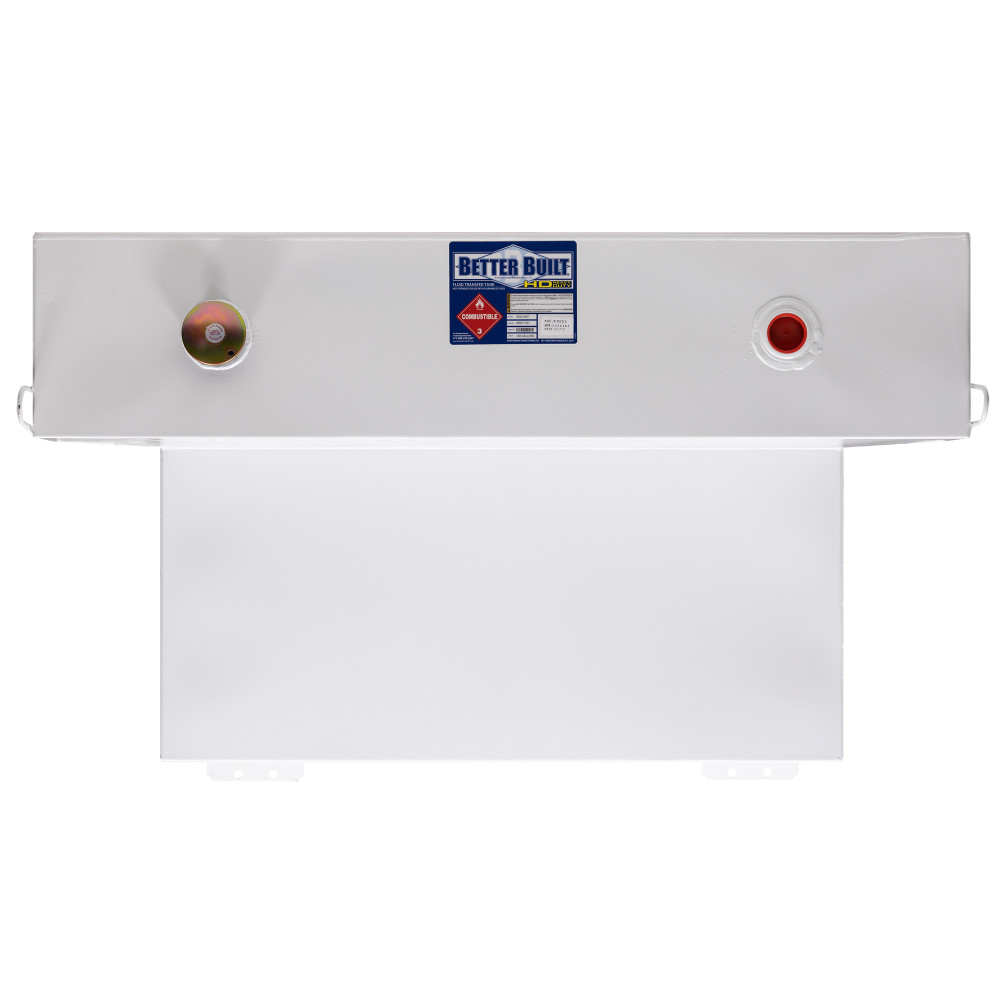 Better Built Steel Transfer Tank 100 Gallon T Top L Shape White - Ascmtools