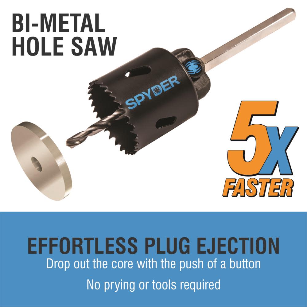 Spyder RCE BIM Hole Saw 2-3/4 In. - Ascmtools