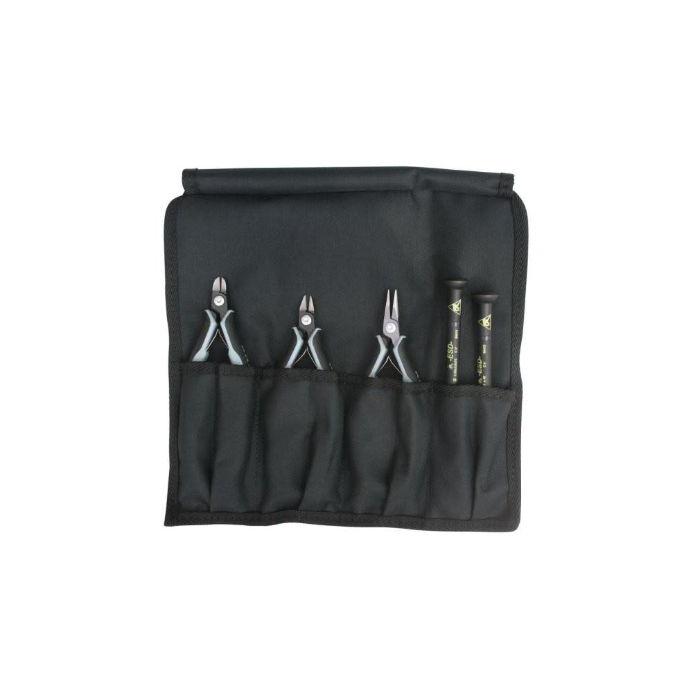 Knipex ESD Electronic Tool Set with Screwdrivers 5pc - Ascmtools