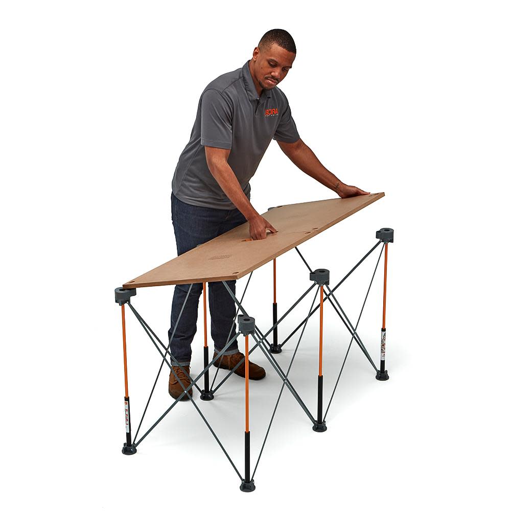 Bora Portamate Centipede Folding Table Top for Work Stand Saw Horses - Ascmtools