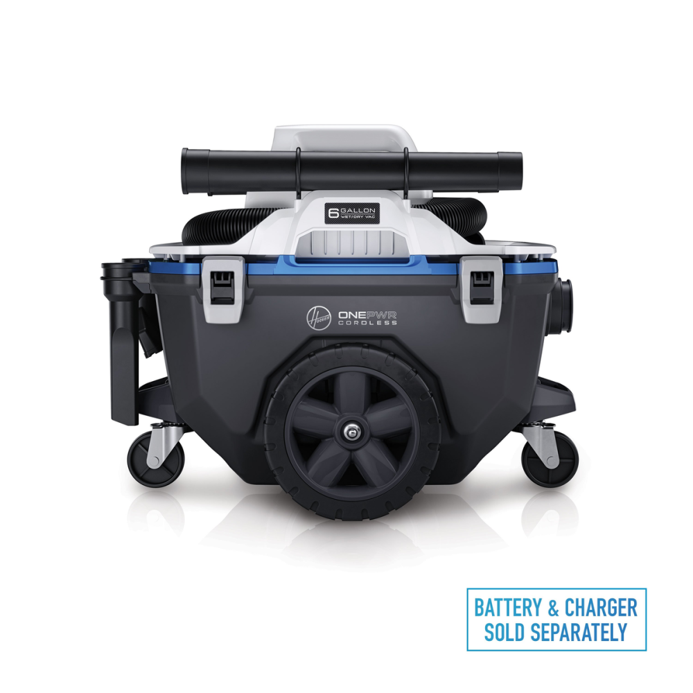 Hoover Residential Vacuum ONEPWR Utility Vacuum Cleaner Tool Only 20V Cordless 6 Gallon Wet/Dry - Ascmtools