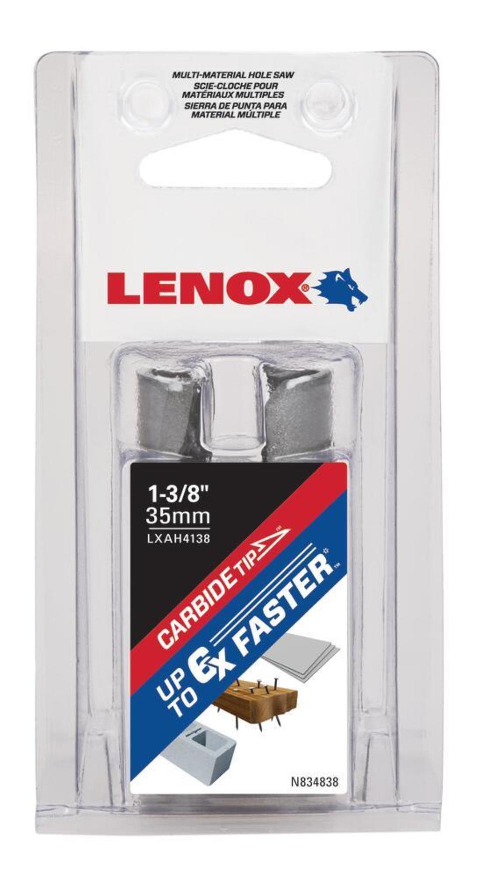 Lenox 1 3/8″ (35MM) MM CARBIDE HOLE SAW - Ascmtools