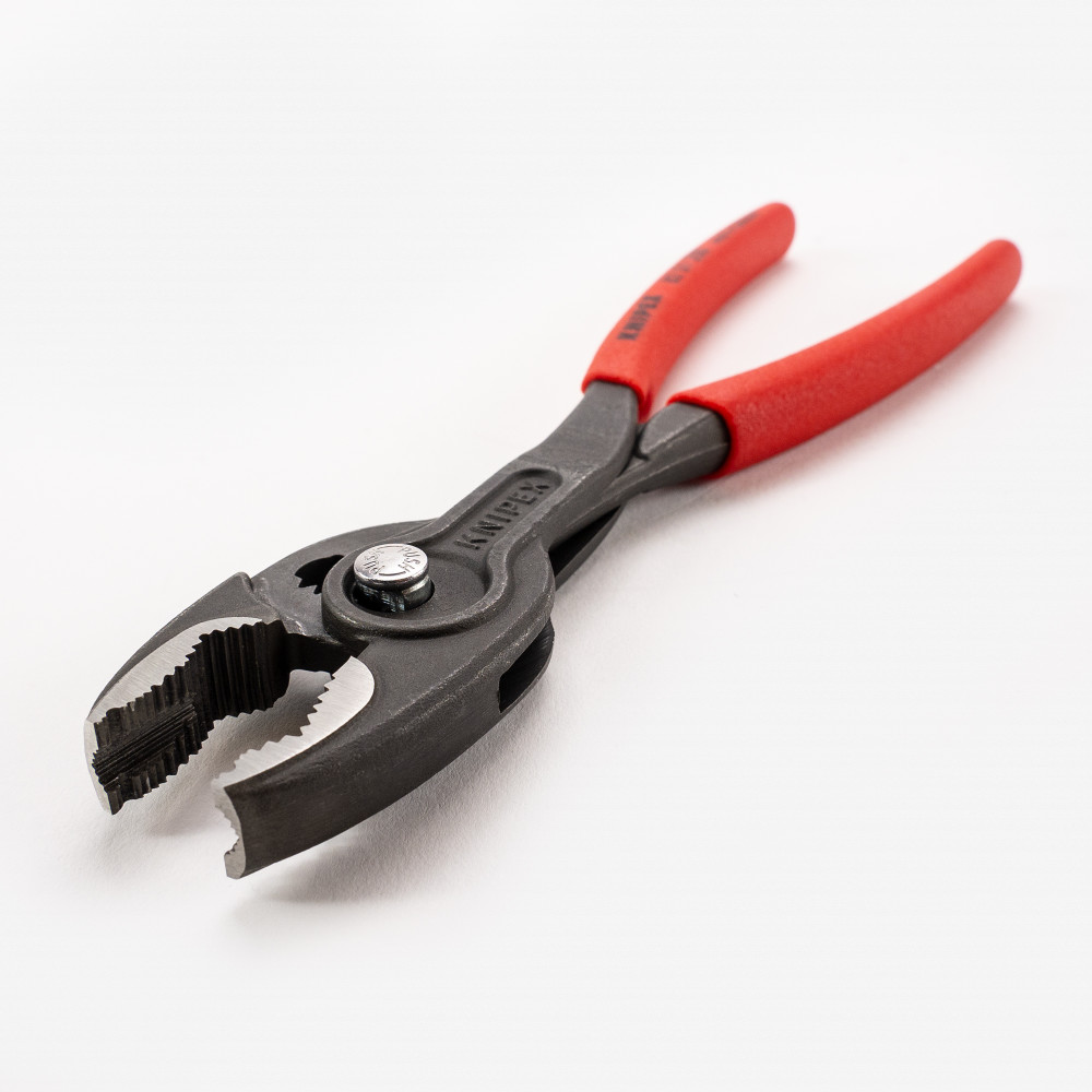 Knipex 8 In. TwinGrip Slip Joint Pliers with Dipped Handle - Ascmtools