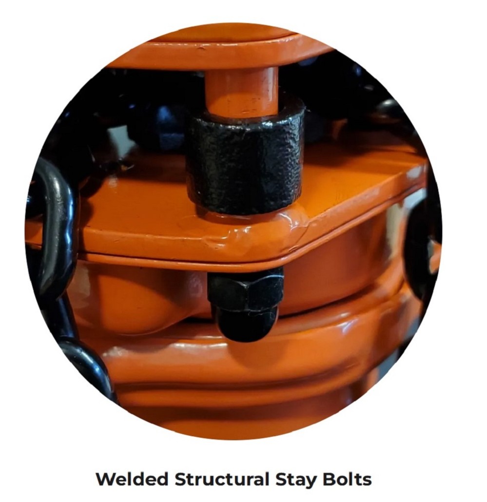 Atlas Lifting and Rigging Lever Hoist 1.5T 20′ Chain with Overload Protection - Ascmtools