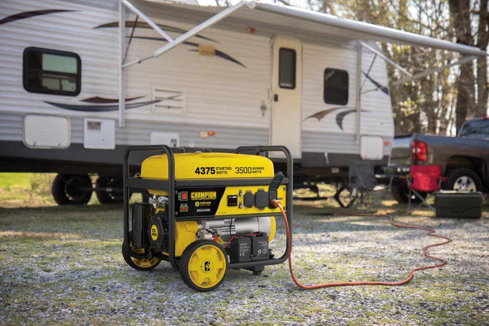 Champion Power Equipment Portable Generator with Wireless Remote Start 3500 Watt RV Ready - Ascmtools