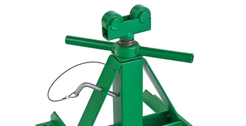 Greenlee 13 In to 28 In Screw Type Reel Stand - Ascmtools