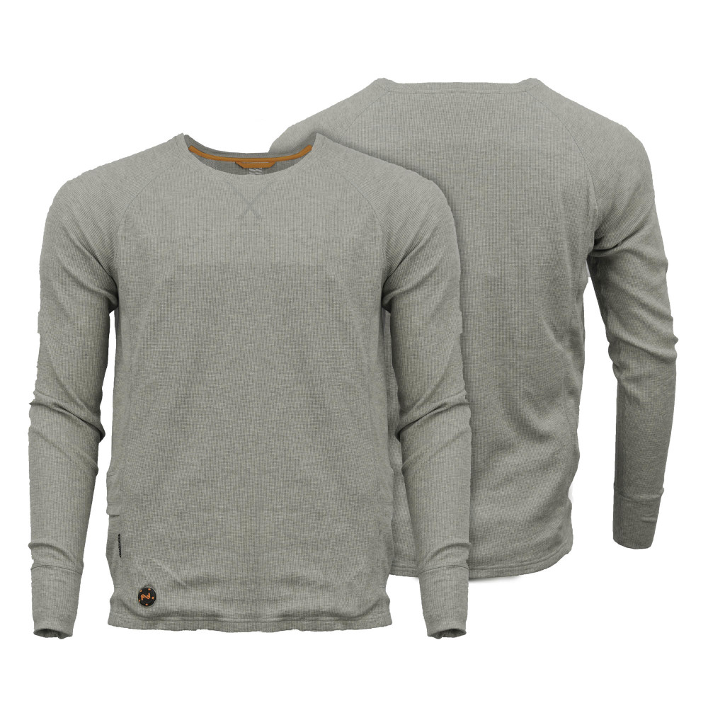 Mobile Warming Thermick Baselayer Shirt Mens 7.4V Gray 3X - Ascmtools