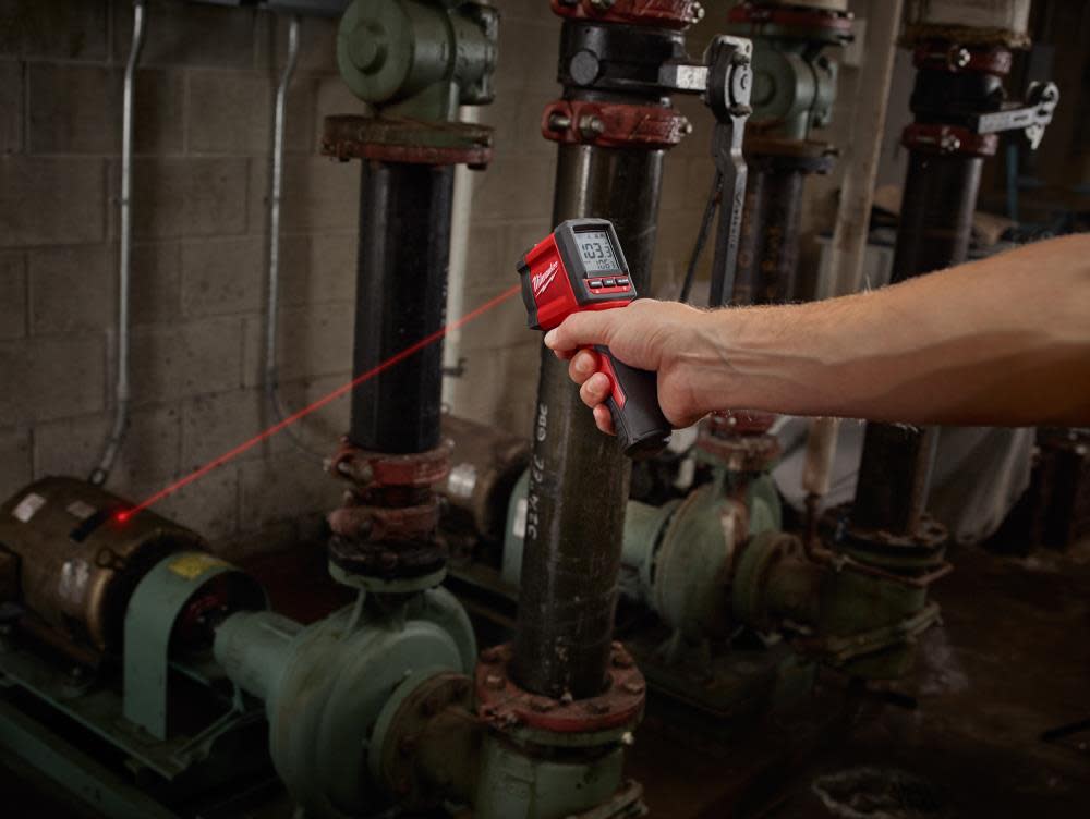 Milwaukee 10:1 Infrared Temp-Gun - Ascmtools