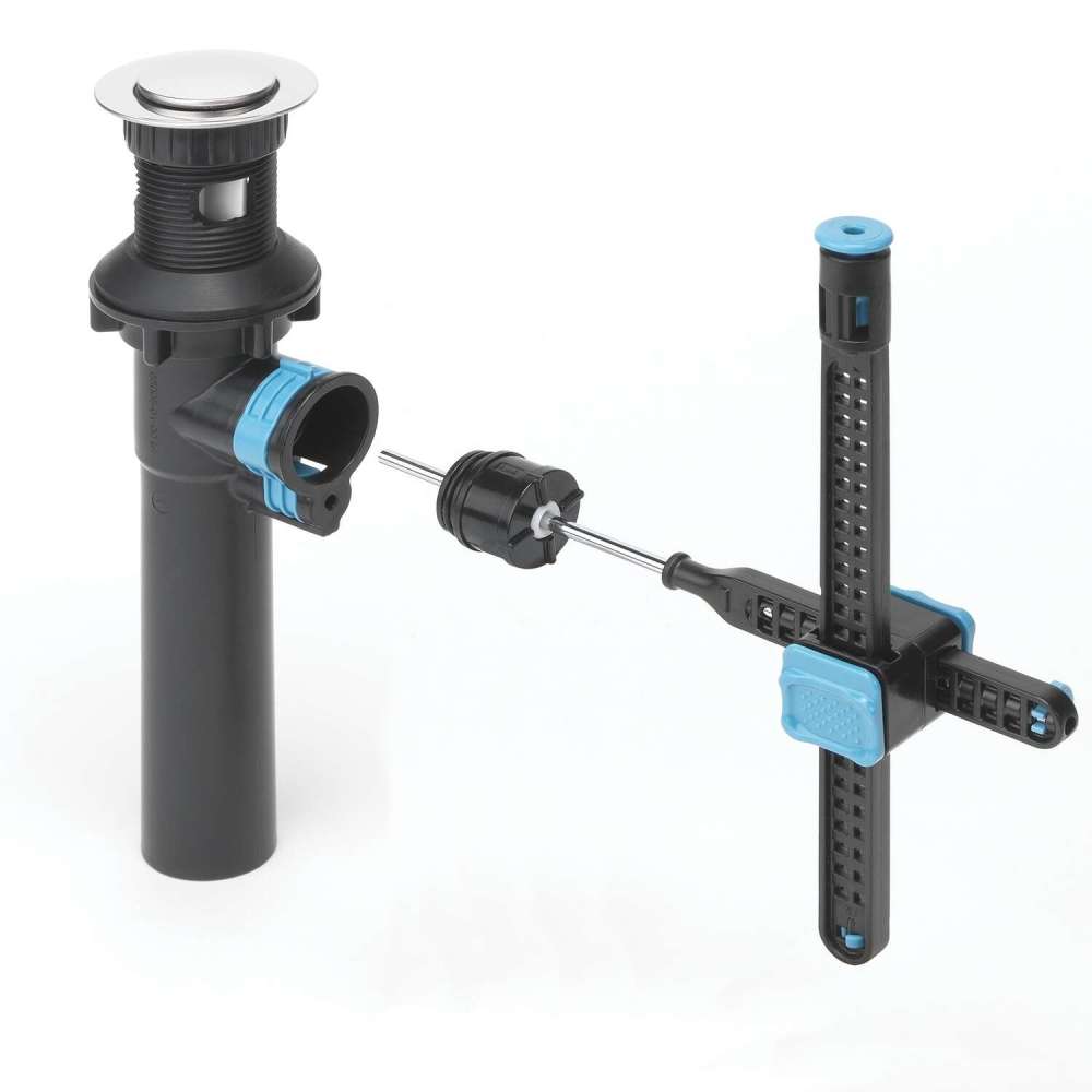 Oakbrook Bathroom Sink Faucet Two Handle Chrome - Ascmtools