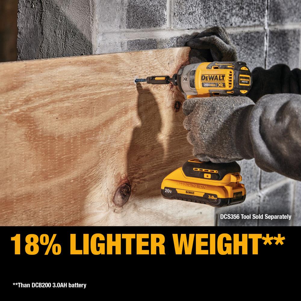 DEWALT 20V MAX 3 Ah Compact Battery - Ascmtools