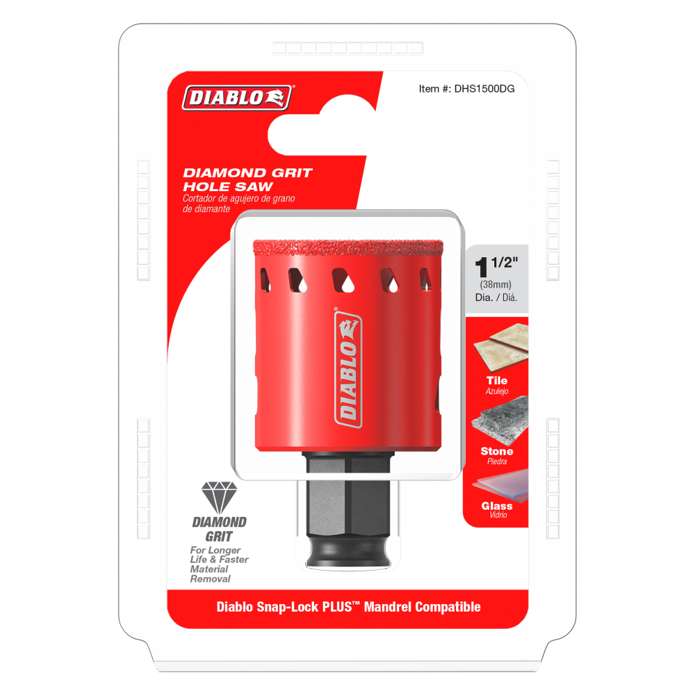 Diablo Tools 1 1/2″ Diamond Grit Hole Saws - Ascmtools