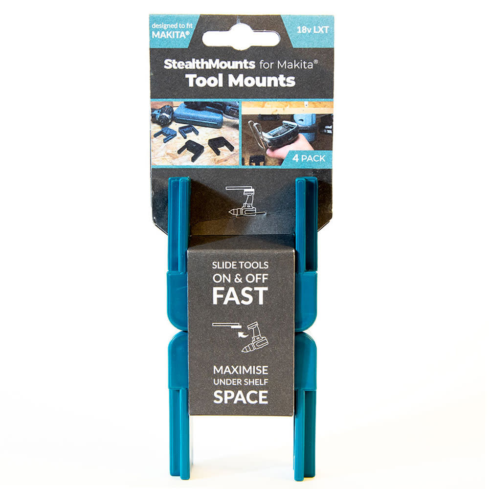 Stealthmounts Tool Mount Makita LXT Blue 4pk - Ascmtools