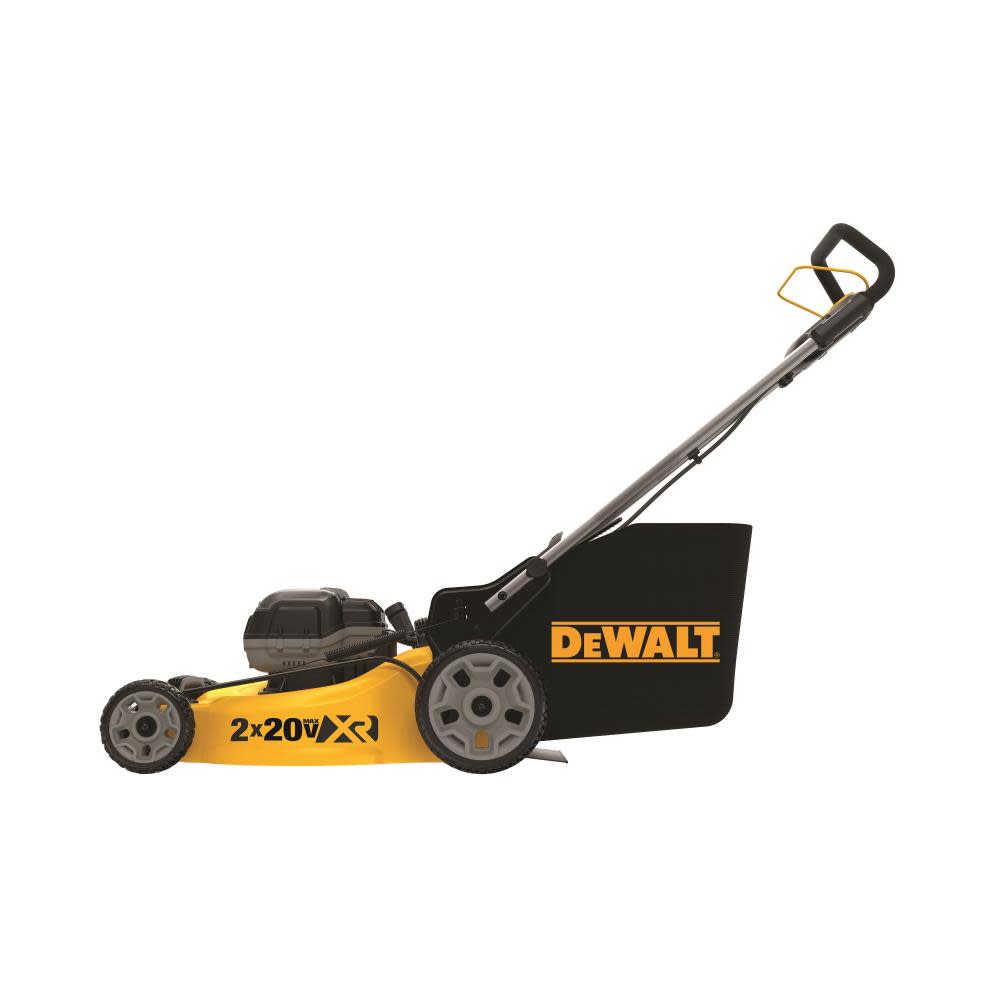 DEWALT 2x 20V MAX* Brushless 3-in-1 Cordless Lawn Mower (2 x 5.0 Ah) - Ascmtools