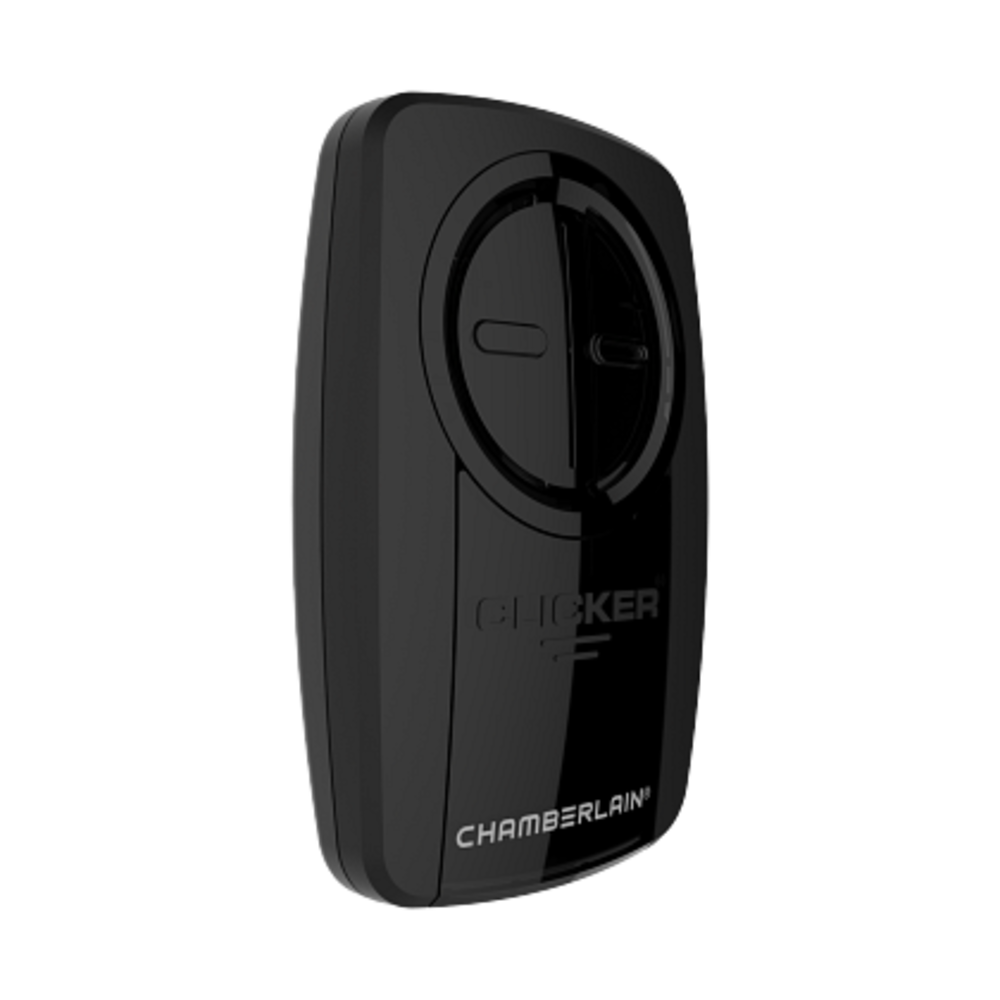 Chamberlain Universal Clicker 2 Button Garage Door Remote Black - Ascmtools