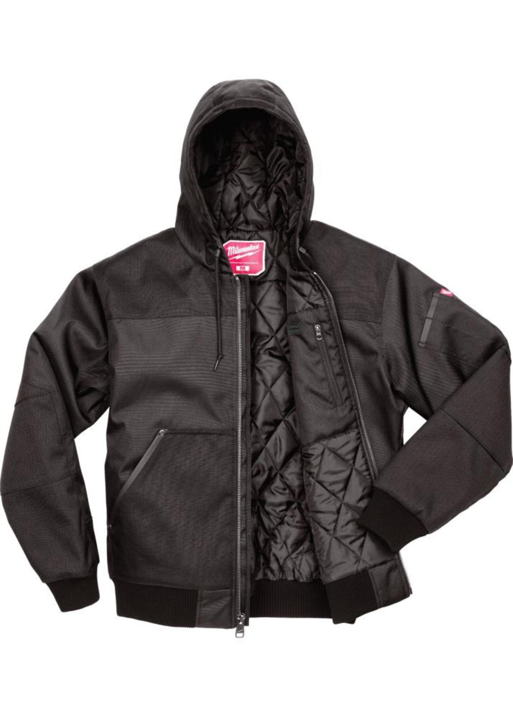 Milwaukee Black Hooded Jacket – XL - Ascmtools