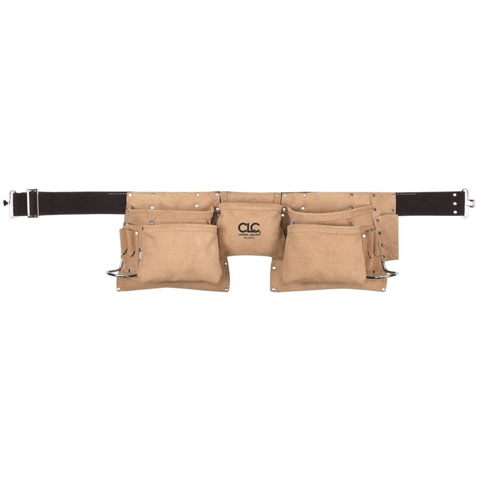 CLC 12 Pocket Suede Tool Apron - Ascmtools