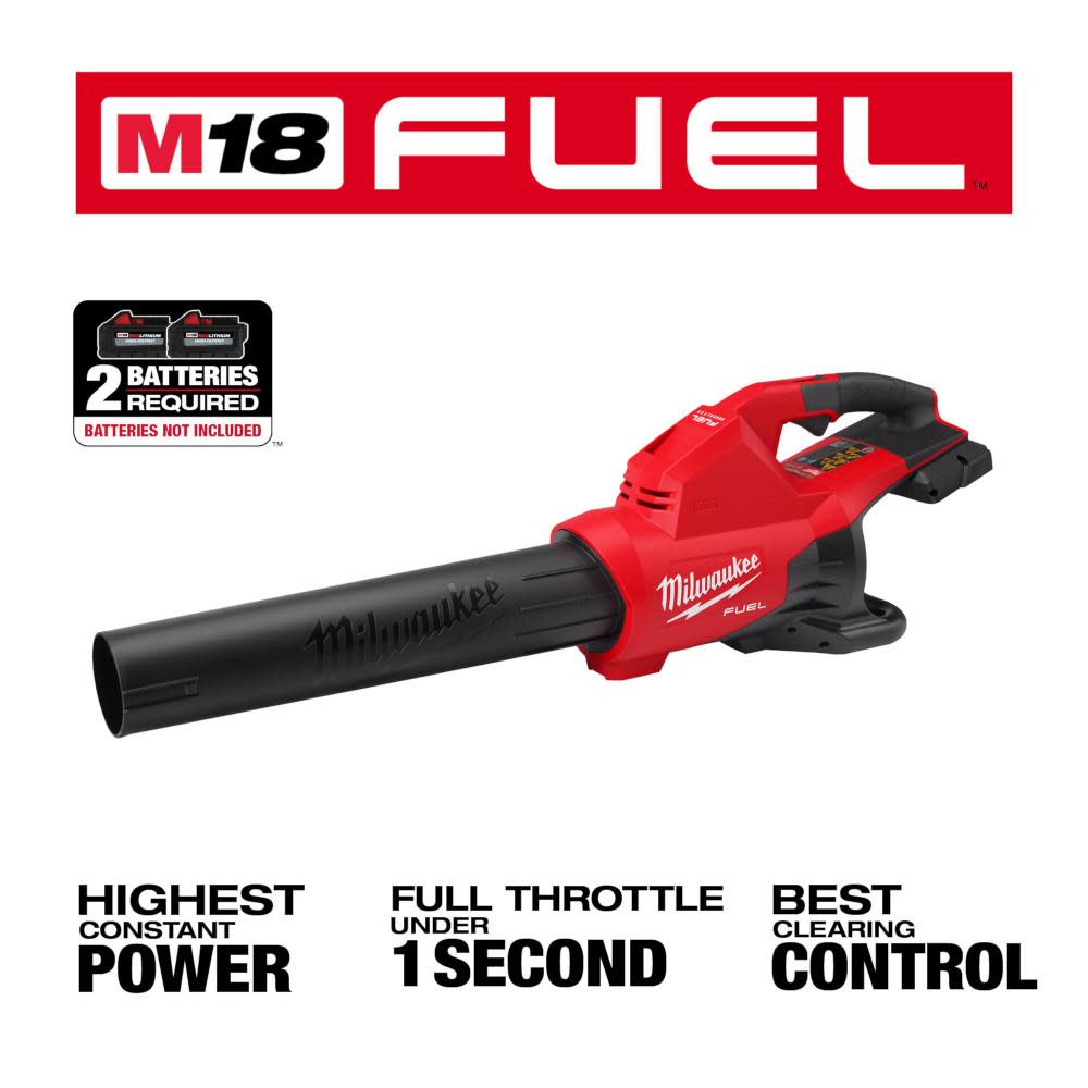 Milwaukee M18 FUEL Dual Battery Blower Bare Tool - Ascmtools