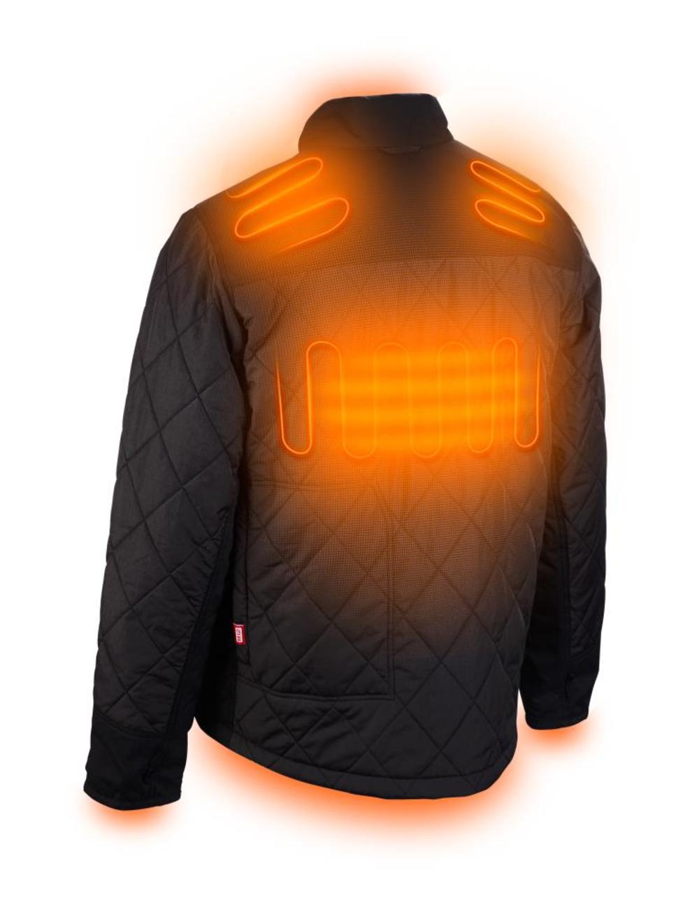 Milwaukee M12 Heated AXIS Jacket XL (Black) - Ascmtools