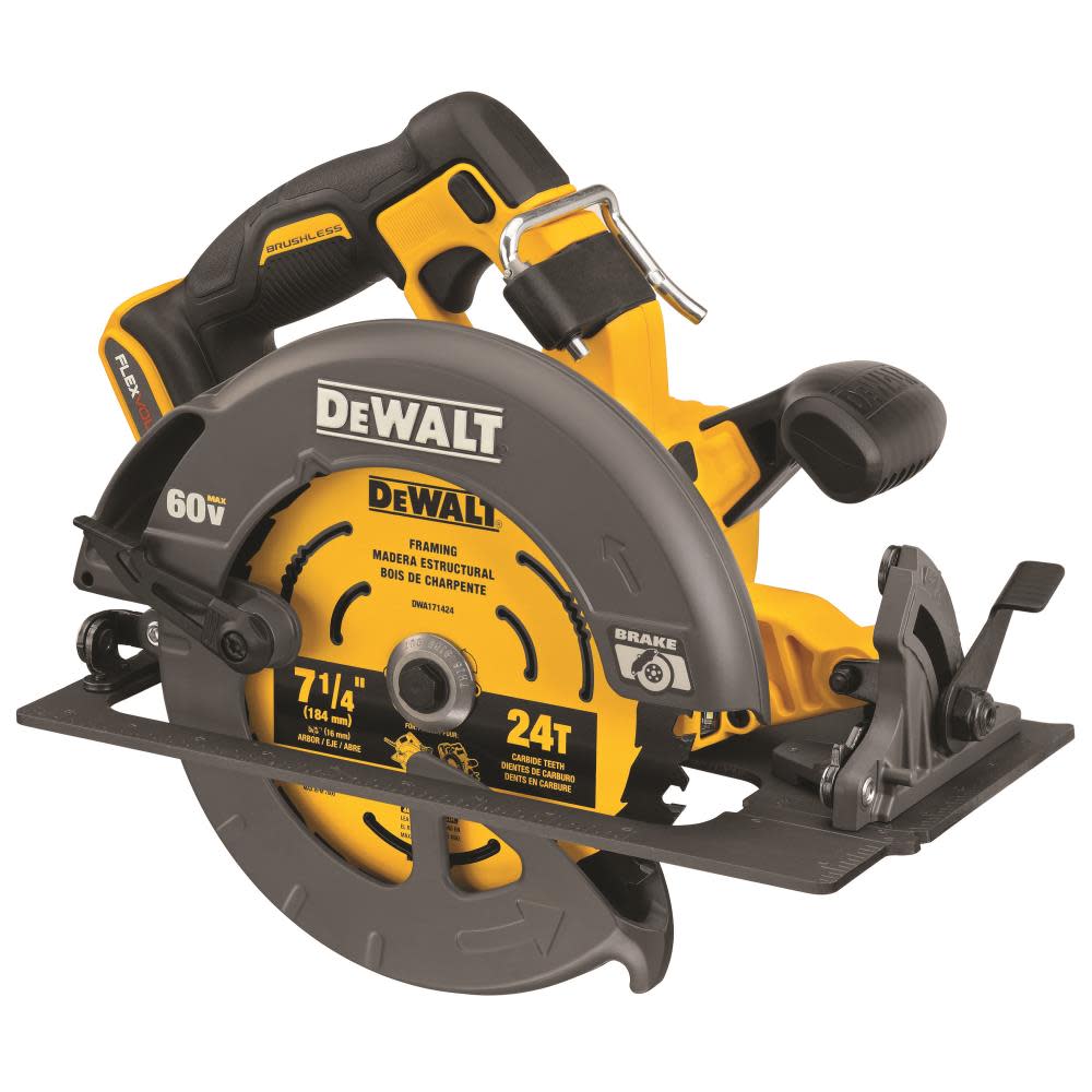DEWALT FLEXV 60V MAX* 7 1/4″ Circular Saw with Brake Bare Tool - Ascmtools