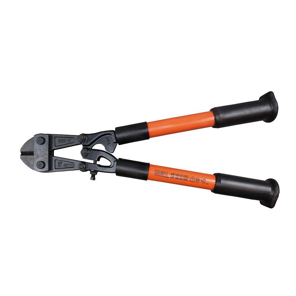 Klein Tools 18-1/4″ Bolt Cutter with Fiberglass Handle - Ascmtools