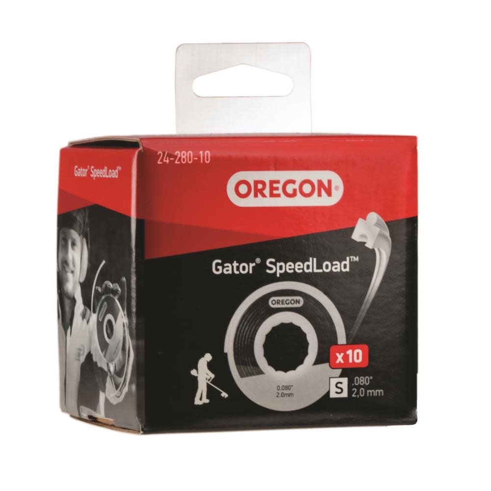 Oregon Gator SpeedLoad .080″ Small Diameter Trimmer Line Discs 10-Pack - Ascmtools