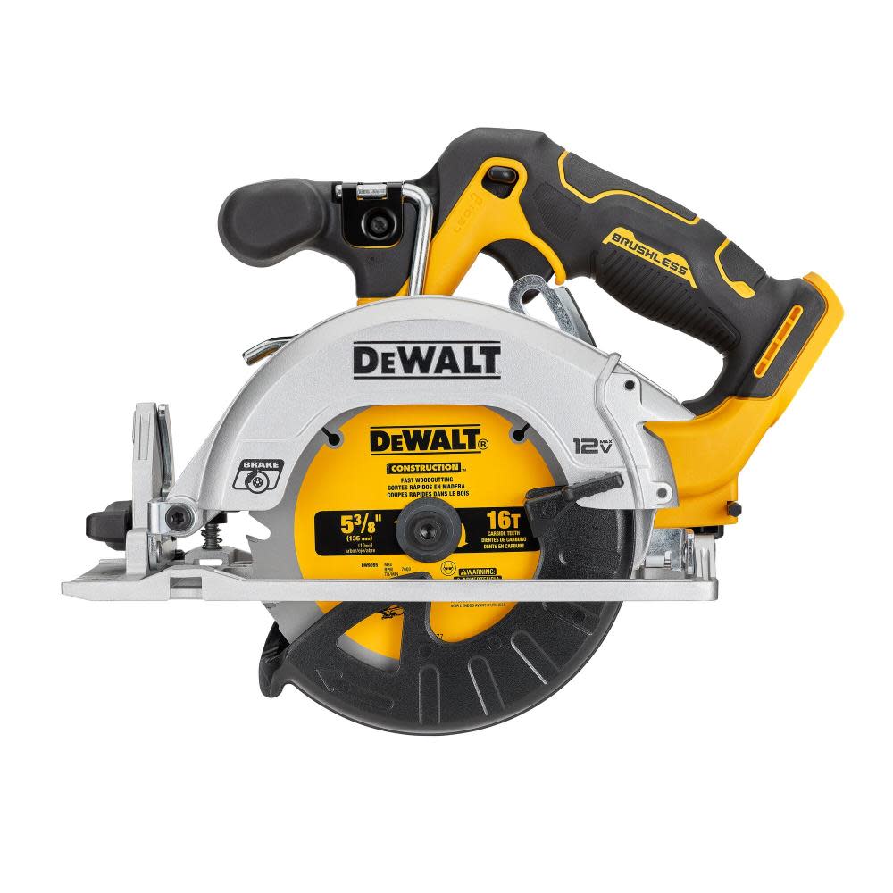 DEWALT XTREME 12V MAX Circular Saw Bare Tool BRUSHLESS 5 3/8″ - Ascmtools