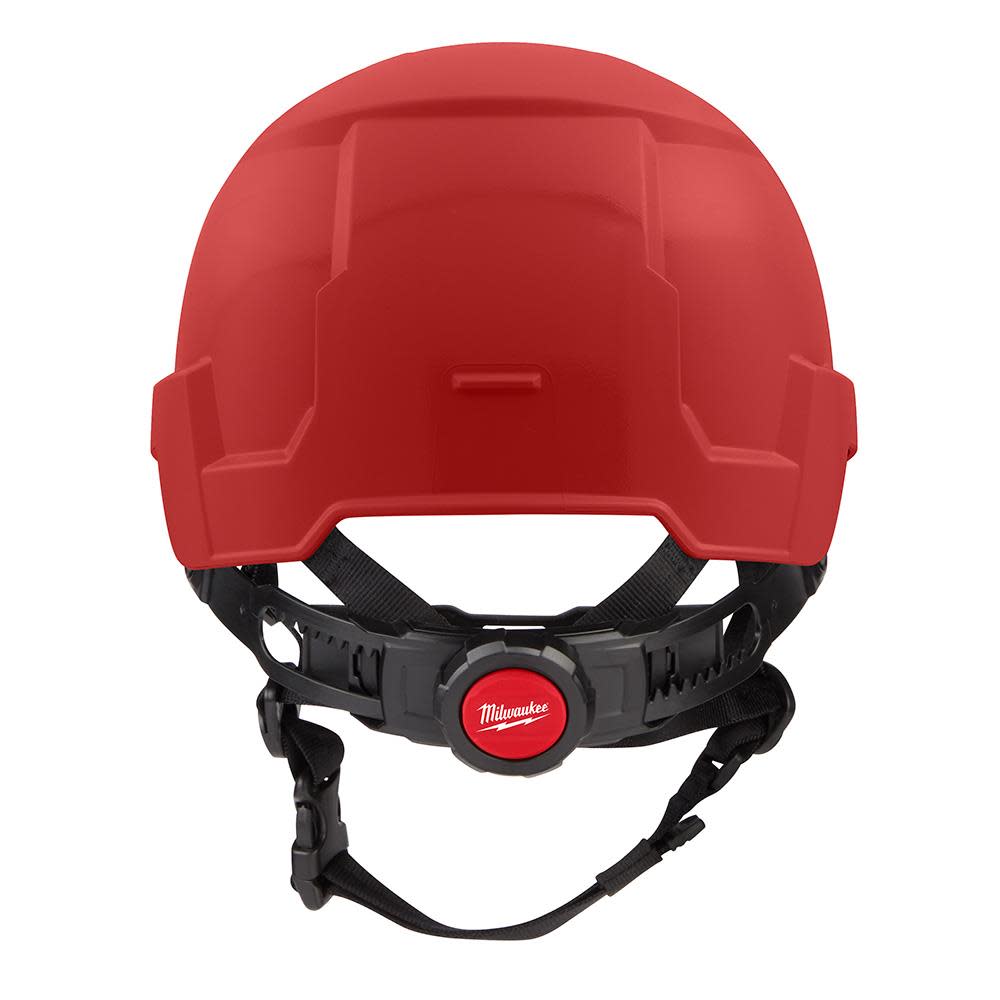 Milwaukee Red Front Brim Helmet with BOLT Class E - Ascmtools