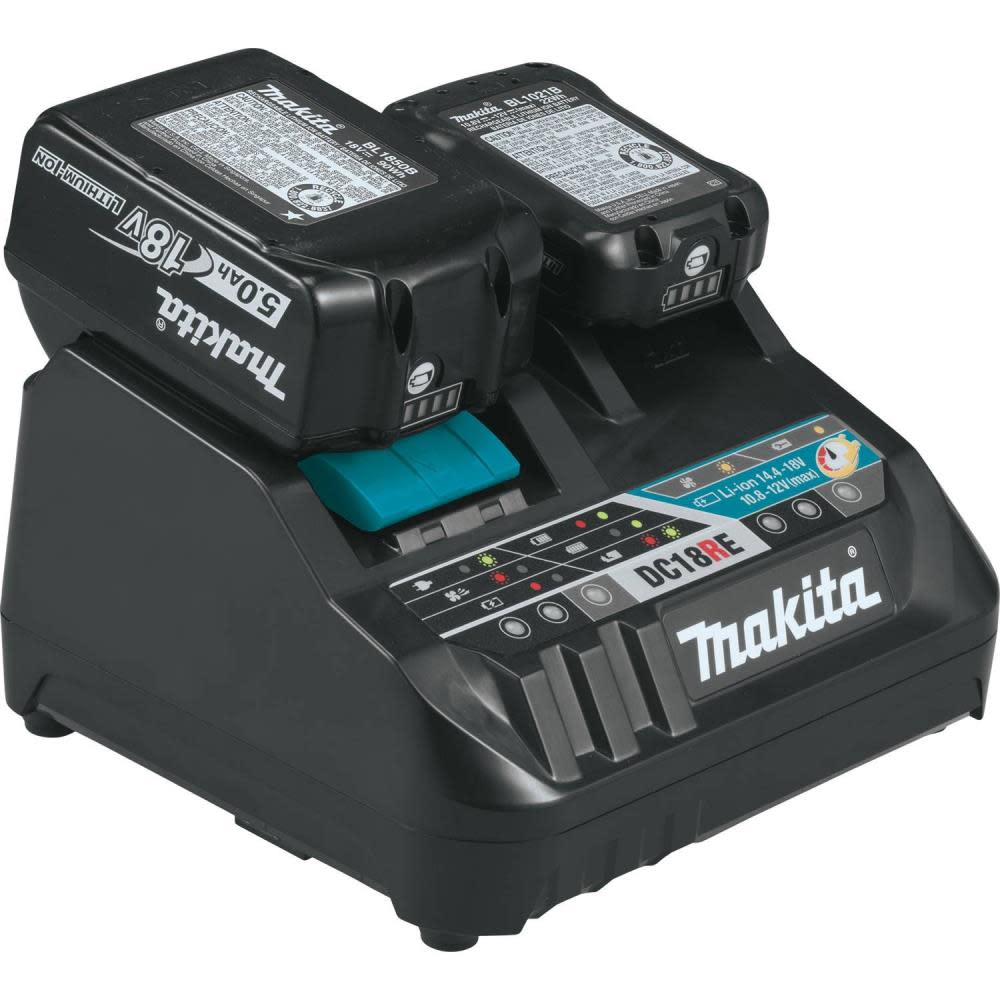 Makita 18V LXT / 12V Max CXT Lithium-Ion Rapid Optimum Charger - Ascmtools