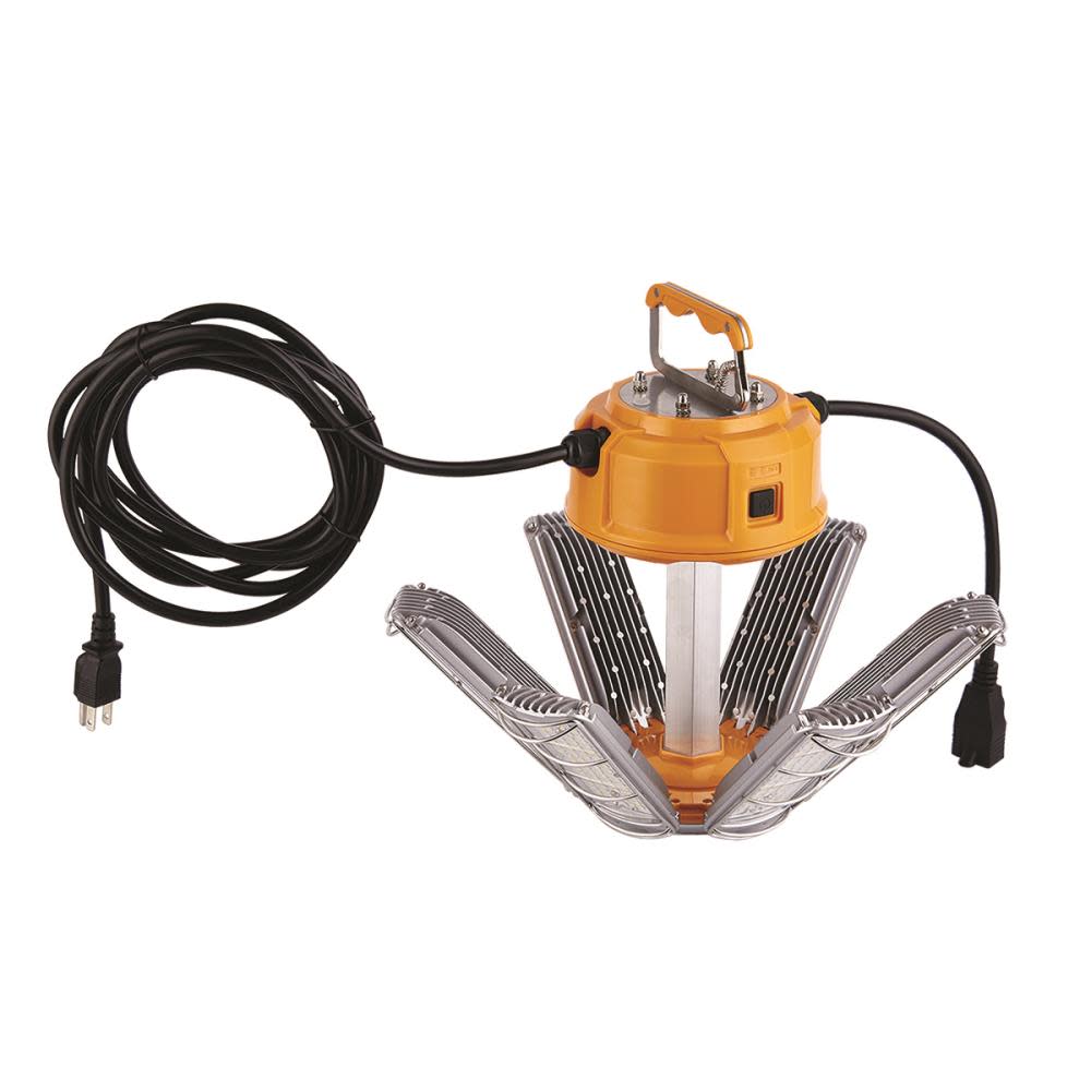 Voltec Hex Flex LED TemporaryArea Work Light 1200 Lumen 100 Watt - Ascmtools