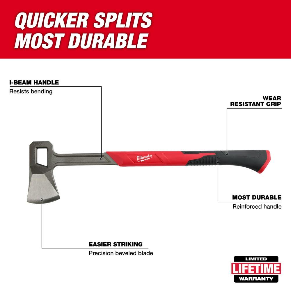 Milwaukee 26″ Splitting Axe - Ascmtools