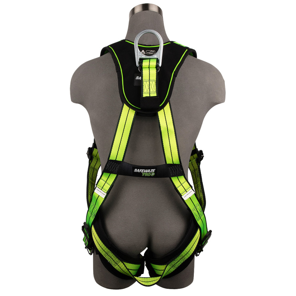 Safewaze S/M PRO+ Full Body Harness with 1D QC Chest - Ascmtools